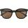 Superdry Sonnenbrille SUPERDRY "Modell 996092", Damen, schwarz, gemustert, matt, Sonnenbrillen Sonnenbrille, Vollrand, Markenlogo am Bügel