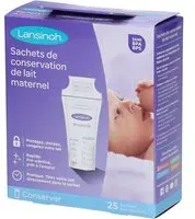 Lansinoh® Sachets de lait maternel Sachet(S) 25 pc(s)