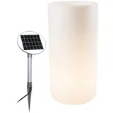 8 seasons DESIGN Shining Elegant Pot XL Ø 39 x 78 cm Weiß