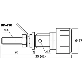 Monacor BP-410