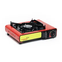 Rothenberger Industrial Campingkocher | Kartuschenkocher | Gaskocher inkl. Piezozündung | im Koffer