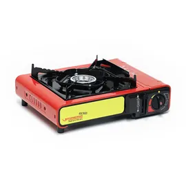 Rothenberger Industrial Campingkocher | Kartuschenkocher | Gaskocher inkl. Piezozündung | im Koffer