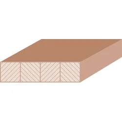 OSMOLeimholz Buche Naturwuchs 18mm 2500x600; Arbeitsplatte, roh, scharfkantig