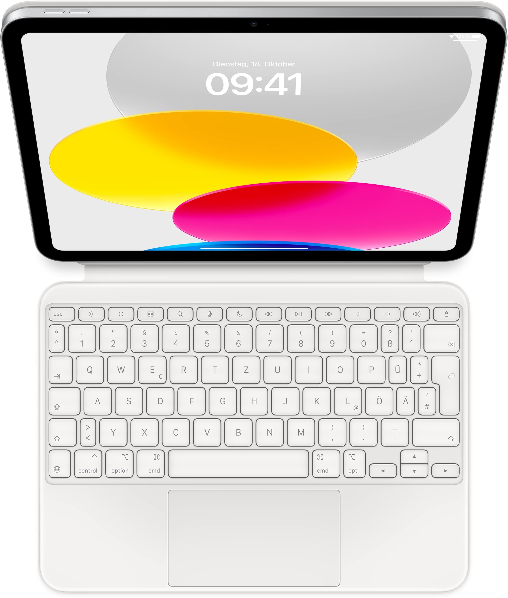 Apple Magic Keyboard Folio für iPad (10. Generation) – Deutsch ​​​​​​​