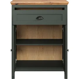 trendteam Stanton 77 x 102 x 39 cm Tannengrün/Evoke Eiche