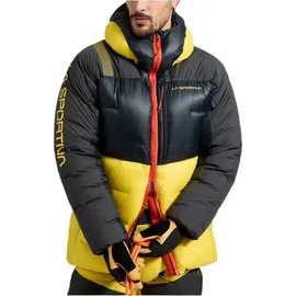 La Sportiva Olympus Tech Down Parka black/yellow (K00Y00) M