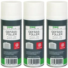 KOKA 3x Gefäßfüller Unbrennbar 400ml