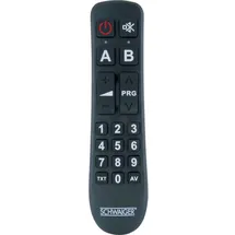 Schwaiger Fernbedienung 2 in 1 schwarz, 2x LR03 (AAA)