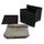 lycce Aufbewahrungskorb Faltbare Aufbewahrungsbox Cord 1P 33 x 33 x 31 cm braun/schwarz