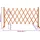 vidaXL Garten-Rankzaun 150 x 80 cm Orange/Holz