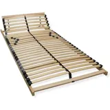 Sleepneo - Premium Lattenrost 140x200, 7 Punktelastischer Zonen Lattenrahmen Buche, 28 Latten, Federholzrahmen made in germany, Lattenrost Kopfteil