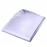 FLEURESSE Colours 009100 Mako-Satin 160 x 200 cm helllavendel