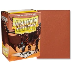 Matte Sleeves 100 - Standard Size - Copper