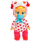 BEBÉS LLORONES LÁGRIMAS MÁGICAS Cry Babies Tiny Cuddles Monster Momo, Plüsch-Baby-Puppe, Tiny Cuddles mit personalisiertem Pyjama eines Monsters, das echte Tränen weint, Kinder ab 18+ Monaten