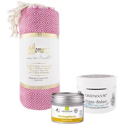 Greendoor Hamam Set Luxury Spa 3 St