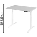 baselite Schreibtisch BaseLite grau / Weiß