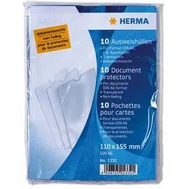 Herma Dokumentenhüllen transparent A6, 10 St.