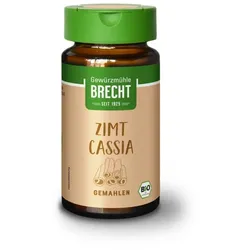 Brecht Zimt Cassia gemahlen im Glas bio