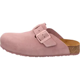 HAFLINGER Hausschuhe Veloursleder Rosa 39