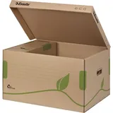 Esselte Archivcontainer ECO, mit Deckel, Karton, naturbraun