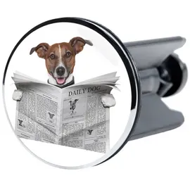 Sanilo Bad-Accessoire-Set, 3-tlg., Newspaper - grau