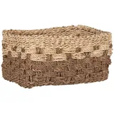 ebuy24 Allzweckkorb Reno Korb Seegras 30x20x15cm natur, braun.