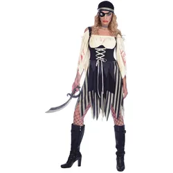 Untote Piratenbraut Lucinda Damenkostüm - 34-36