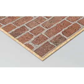 EGGER Wandpaneel DecoWall Wismar Backstein rot 3 St. 125 x 66 x 1,2 cm
