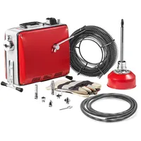Vevor Elektrische Rohrreinigungsmaschine, 390 W, 1400 U/min, Abflussreiniger, 12