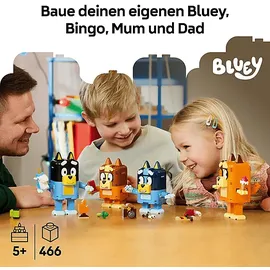 LEGO Bluey 11217 Blueys Familie aus Steinen