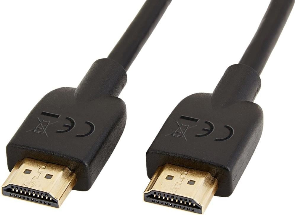 Techly HDMI 4K 60Hz High Speed Anschlusskabel mit Ethernet schwarz 5m (5 m, HDMI), Video Kabel