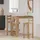 vidaXL Wand-Bartisch 102 x 45 x 103,5 cm Braun
