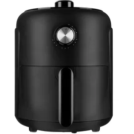 Bomann Bomann® Heißluftfritteuse mit 360° Air-Flow | Öl- und fettfreies Frittieren | Airfryer 80°C - 200°C | Heissluftfritteuse 2,5L | Air Fryer mit Abschaltautomatik & Überhitzungsschutz | FR 6076 H CB