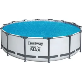 BESTWAY Solarabdeckplane blau Ø 417 cm