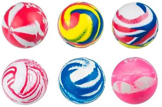 Bouncing balls 3.5cm 6pcs