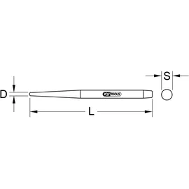 KS Tools Durchtreiber 16 mm (129.2198)