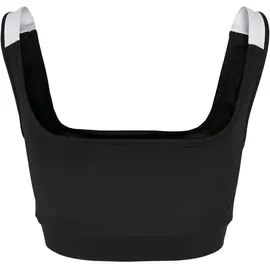 URBAN CLASSICS Color Block Sport-bh Black / White S