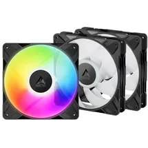 Arctic Gehäuselüfter P14 Pro A-RGB PWM 140 mm 3er, schwarz 4-pin