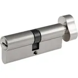 ChiliTec Schließzylinder mit Knauf, 40/40mm 5 Schlüssel