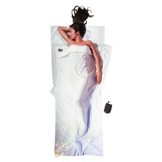 Cocoon Silk Cotton TravelSheet natural white