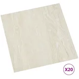 vidaXL Selbstklebende Bodenplanken 30,5 x 30,5 cm 20 pcs Pvc