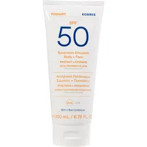 Korres Yoghurt Sonnenschutz-Emulsion Körper & Gesicht Spray LSF 50 200 ml