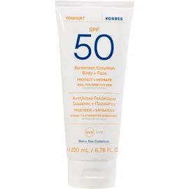 Korres Yoghurt Sonnenschutz-Emulsion Körper & Gesicht Spray LSF 50 200 ml