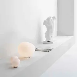 Foscarini Gregg Tavolo, weiß - media - mit Dimmer