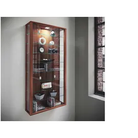 VCM Vitrine Vitrosa Maxi 59 x 18 x 114,3 cm Braun