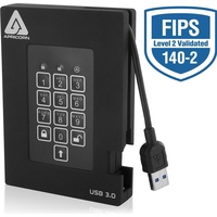 Apricorn Aegis Padlock Fortress 2TB USB 3.0 schwarz (A25-3PL256-2000F)