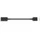 Lenovo 4X90U45346 USB-C-Kabeladapter Slim-Tip schwarz - Adapter für Kabel (USB-C, Slim-Tip, Stecker/Buchse, 0,018 m, schwarz)