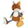 Sigikid Fuchs Patchwork Sweety 39 cm Mehrfarbig