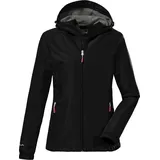 KILLTEC Kos 15 WMN Jckt Funktionsjacke Mit Kapuze, Packbar, Schwarz, 46 EU