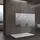 doporro Duschwand Duschtrennwand 140x200 Walk-In Dusche mit Doppel-Stabilisator aus Echtglas 10mm ESG-Sicherheitsglas Klarglas mit Labyrinth-Design
